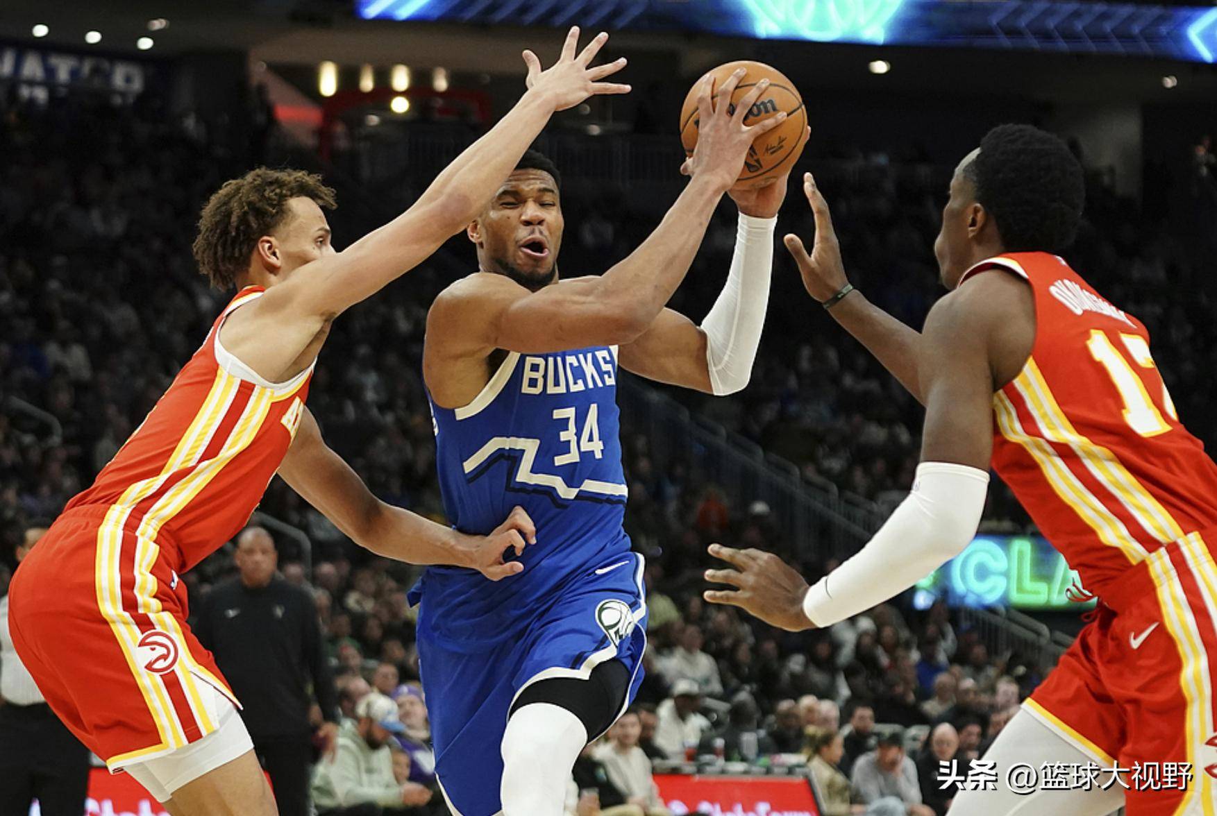 雄鹿大胜老鹰：字母死神21+12